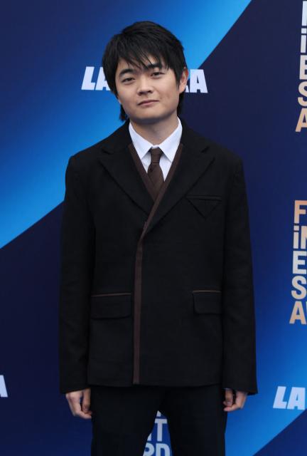 Chinese-US actor Ben Wang arrives for the 41st Film Independent Spirit Awards at The Hollywood Palladium in Hollywood, California on February 15, 2026. (Photo by Valerie MACON / AFP)