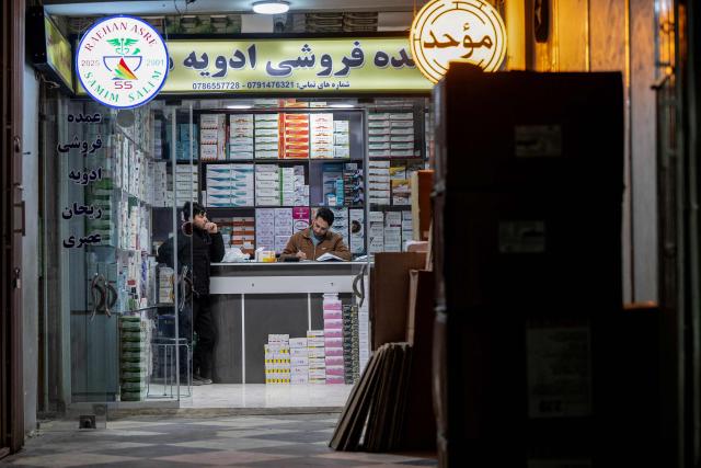 This photograph taken on February 9, 2026 shows a general view of a pharmacy in Kabul. Afghanistan's decision to overhaul its medicine market was meant to improve quality and boost domestic production, but industry specialists say the swift changes have led to a litany of problems. (Photo by Wakil KOHSAR / AFP)