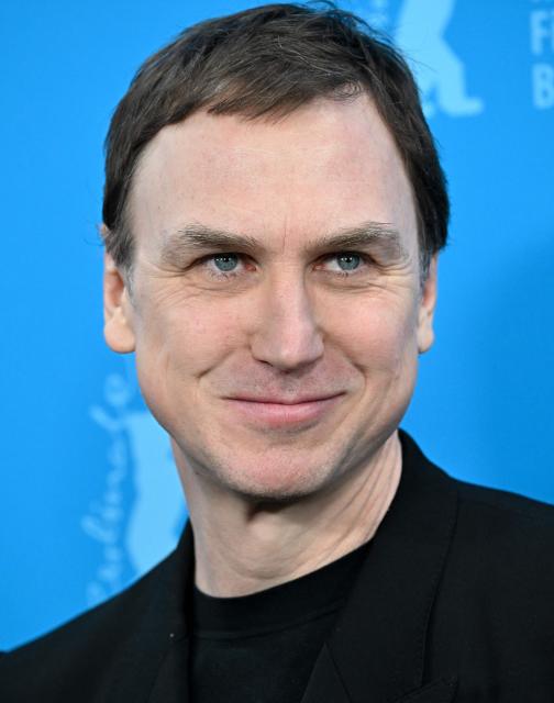 German actor Lars Eidinger poses during a photo call for the film 'Die Blutgraefin' (The Blood Countess) presented in Berlinale Special Gala at the 76th Berlinale, Europe's first major film festival of the year, in Berlin on February 16, 2026. (Photo by RALF HIRSCHBERGER / AFP)
