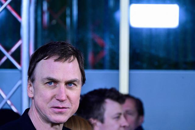 German actor Lars Eidinger arrives for the premiere of film 'Die Blutgraefin' (The Blood Countess) presented in Berlinale Special Gala at the 76th Berlinale, Europe's first major film festival of the year, in Berlin on February 16, 2026. (Photo by John MACDOUGALL / AFP)