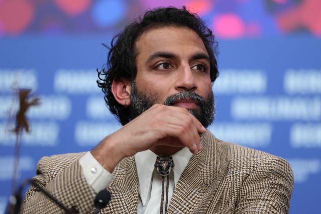US actor Avi Nash attends a press conference for the film 'The Weight' presented in Berlinale Special Gala at the 76th Berlinale, Europe's first major film festival of the year, in Berlin on February 17, 2026. (Photo by Ronny HARTMANN / AFP)