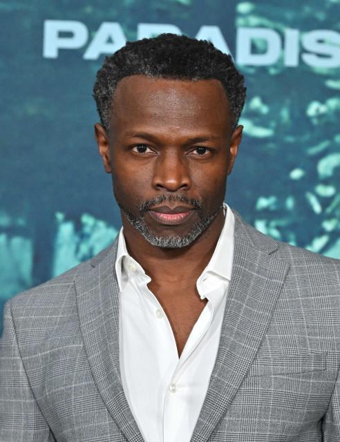 US actor Sean Patrick Thomas attends the premiere of "Paradise" Season 2 at the Paramount Theatre in Los Angeles, California, on February 18, 2026. (Photo by LISA O'CONNOR / AFP)