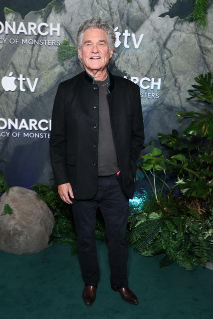 US actor Kurt Russell attends the premiere of Apple TV's series "Monarch: Legacy of Monsters" Season 2 at the TCL Chinese Theatre in Hollywood, California, on February 19, 2026. (Photo by VALERIE MACON / AFP)