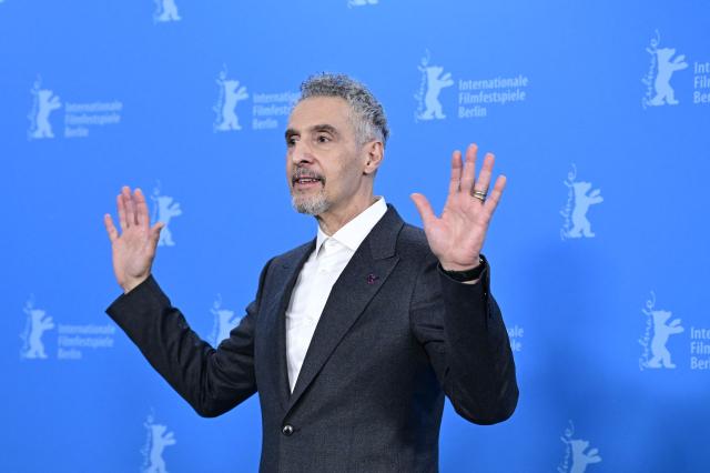 US actor John Turturro poses during a photo call for the film "The Only Living Pickpocket in New York" presented in the Berlinale Special Gala at the 76th Berlinale, Europe's first major film festival of the year, in Berlin on February 20, 2026. (Photo by John MACDOUGALL / AFP)
