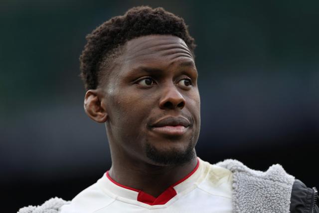 England's lock Maro Itoje is pictured at the end of the Six Nations international rugby union match between England and Ireland at Allianz Stadium, Twickenham, in south-west London, on February 21, 2026. (Photo by Adrian Dennis / AFP)