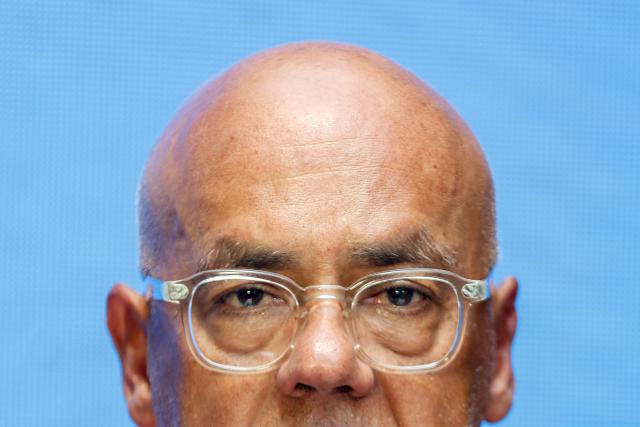 The President of the National Assembly Jorge Rodriguez looks on during a press conference in Caracas on February 21, 2026. More than 1,500 political prisoners in Venezuela have applied for amnesty under a new law, the head of the country's legislature said on February 21, two days after the measure -- enacted under pressure from Washington -- came into effect. (Photo by Pedro MATTEY / AFP)