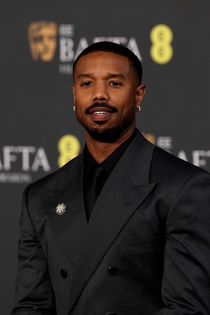 US actor Michael B. Jordan poses on the red carpet upon arrival at the BAFTA British Academy Film Awards at the Royal Festival Hall, Southbank Centre, in London, on February 22, 2026. (Photo by Adrian Dennis / AFP)