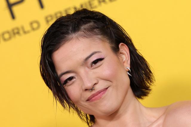 US actress Piper Curda attends the premiere of Disney-Pixar's "Hoppers" at El Capitan Theatre in Los Angeles, California, on February 23, 2026. (Photo by VALERIE MACON / AFP)