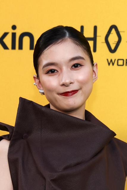 Japanese actress Kyoko Yoshine attends the premiere of Disney-Pixar's "Hoppers" at El Capitan Theatre in Los Angeles, California, on February 23, 2026. (Photo by VALERIE MACON / AFP)