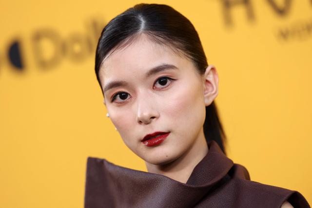 Japanese actress Kyoko Yoshine attends the premiere of Disney-Pixar's "Hoppers" at El Capitan Theatre in Los Angeles, California, on February 23, 2026. (Photo by VALERIE MACON / AFP)