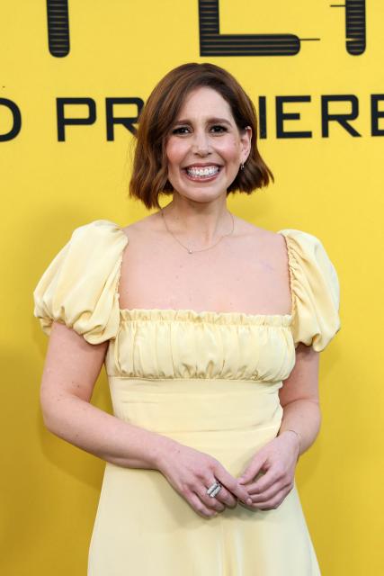 US actress Vanessa Bayer attends the premiere of Disney-Pixar's "Hoppers" at El Capitan Theatre in Los Angeles, California, on February 23, 2026. (Photo by VALERIE MACON / AFP)