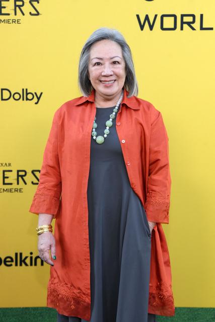 US actress Karen Huie attends the premiere of Disney-Pixar's "Hoppers" at El Capitan Theatre in Los Angeles, California, on February 23, 2026. (Photo by VALERIE MACON / AFP)