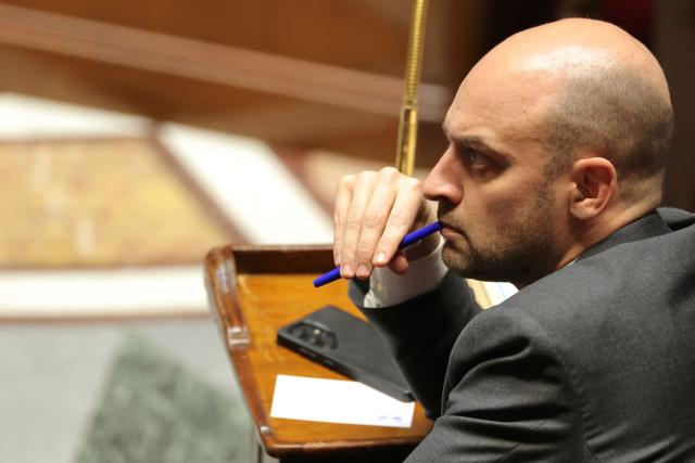France's Foreign Affairs Minister Jean-Noel Barrot attends a session of questions to the government at the National Assembly, France's lower house of parliament in Paris on February 24, 2026. (Photo by Thomas SAMSON / AFP)