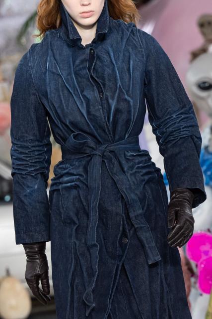 A model walks the runway during the Diesel collection show at Milan's Fashion Week Womenswear Fall/Winter 2026/2027 in Milan on February 24, 2026. (Photo by MIGUEL MEDINA / AFP)