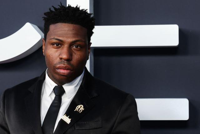 French content creator Marc Geromegnace aka Marcus poses on the red carpet upon arrival for the 51st edition of the Cesar Film Awards ceremony at the Olympia venue in Paris on February 26, 2026. (Photo by ALAIN JOCARD / AFP)