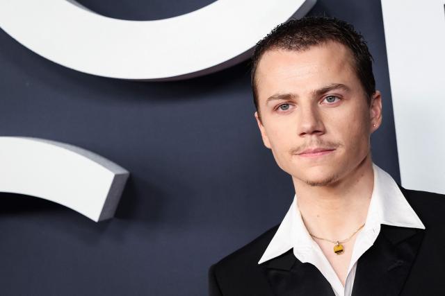 French actor Felix Lefebvre poses on the red carpet upon arrival for the 51st edition of the Cesar Film Awards ceremony at the Olympia venue in Paris on February 26, 2026. (Photo by ALAIN JOCARD / AFP)