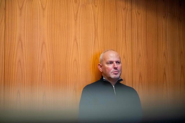 Jerome Salomon, French former Director General of Health and now medical and scientific director of Zoi, a start-up offering personalised medical check-ups, looks on at Zoi's medical centre in Paris on February 24, 2026. (Photo by Anna KURTH / AFP)