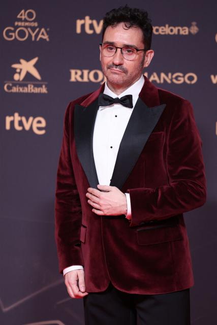 Spanish film director Juan Antonio Bayona poses on the red carpet prior to the 40th Goya awards ceremony at the Auditori Forum CCIB in Barcelona, on February 28, 2026. (Photo by Josep LAGO / AFP)