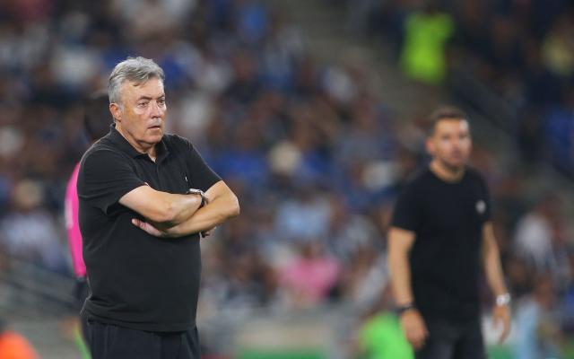 Monterrey's Spanish head coach Domenec Torrent reacts during the Liga MX Clausura tournament football match between Monterrey and Cruz Azul at BBVA Stadium in Monterrey, Mexico on February 28, 2026. (Photo by Julio Cesar AGUILAR / AFP)