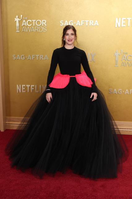 US actress Kathryn Hahn attends the 32nd Annual Actor Awards at the Shrine Auditorium in Los Angeles on March 1, 2026. (Photo by Patrick T. Fallon / AFP)