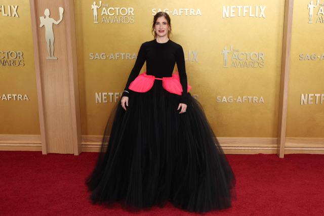 US actress Kathryn Hahn attends the 32nd Annual Actor Awards at the Shrine Auditorium in Los Angeles on March 1, 2026. (Photo by Patrick T. Fallon / AFP)
