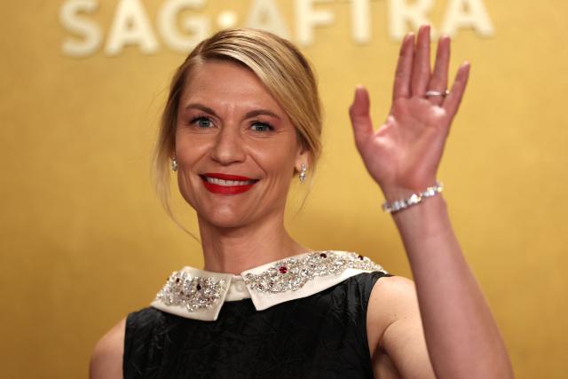 US actress Claire Danes attends the 32nd Annual Actor Awards at the Shrine Auditorium in Los Angeles on March 1, 2026. (Photo by Patrick T. Fallon / AFP)