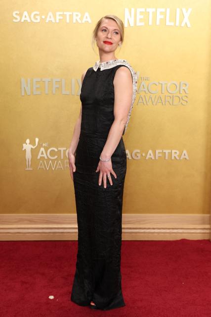 US actress Claire Danes attends the 32nd Annual Actor Awards at the Shrine Auditorium in Los Angeles on March 1, 2026. (Photo by Patrick T. Fallon / AFP)