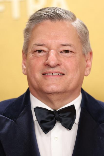 CEO of Netflix Ted Sarandos attends the 32nd Annual Actor Awards at the Shrine Auditorium in Los Angeles on March 1, 2026. (Photo by Patrick T. Fallon / AFP)