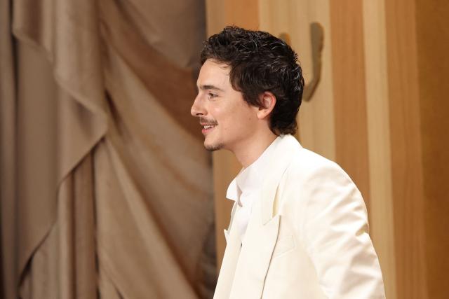 French-US actor Timothee Chalamet French-US actor Timothee Chalamet attends the 32nd Annual Actor Awards at the Shrine Auditorium in Los Angeles on March 1, 2026. (Photo by PATRICK T. FALLON / AFP)