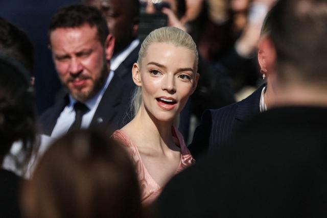 British-US actress Anya Taylor-Joy arrives to attend the Christian Dior Women's Ready to Wear Fall/Winter 2026-2027 collection fashion show as part of the Paris Women Fashion Week, in Paris, on March 3, 2026. (Photo by Dimitar DILKOFF / AFP)