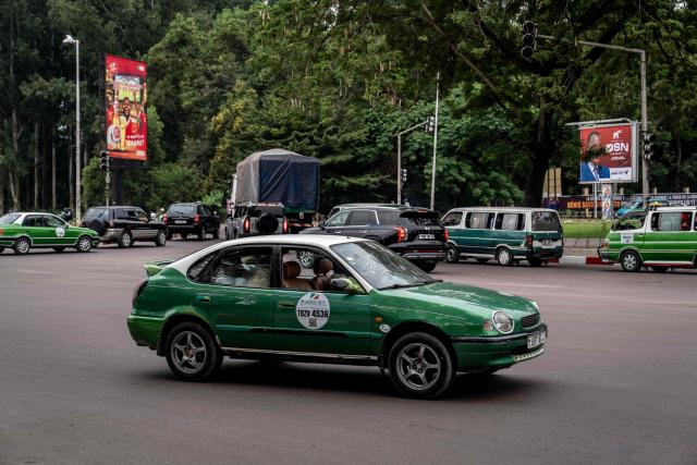 A general view of traffic in Brazzaville on March 3, 2026, ahead of the country's March 15 presidential election. Congo-Brazzaville, a former French colony which gained independence in 1960, is rich in oil but nearly half of its six million people live below the poverty line. (Photo by Glody MURHABAZI / AFP)