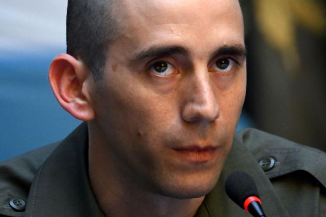 Argentine Gendarmerie officer Nahuel Agustin Gallo looks on during a press conference at the headquarters of the Argentine National Gendarmerie Command in Buenos Aires on March 4, 2026. Gallo, who had been imprisoned in Venezuela since December 2024, was released from Rodeo I, a feared political prison on the outskirts of Caracas. (Photo by Luis ROBAYO / AFP)