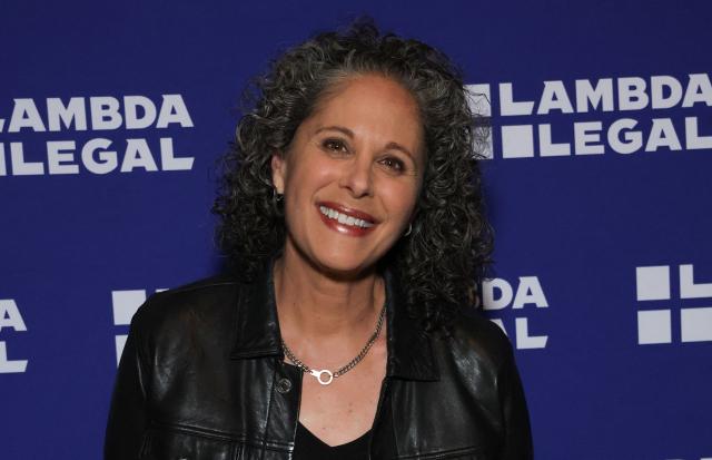US comedian Dana Goldberg attends Lambda Legal’s Stand Up for Equality at the Saban theatre in Beverly Hills, California on March 4, 2026. (Photo by VALERIE MACON / AFP)