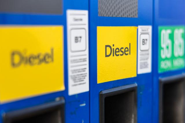 This photograph shows the daily price panel for diesel (L) and 95 RON and E85 fuel at an Esso petrol station in Rely, northern France on March 5, 2026. France's Ministry of the Economy will meet with fuel distributors on Masrch 5, 2026 to “ensure” that they do not impose excessive price increases compared with those in oil prices as the consequences of the war in the Middle East are starting to be felt at French gas station pumps: the government has noted “an increase of a few cents” in prices and has warned that inspections will be carried out to ensure that this rise remains “reasonable. (Photo by Sameer Al-DOUMY / AFP)