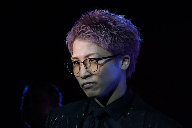 Naoya Inoue, current unified champion of the WBA, WBC, IBF, and WBO world super bantamweight, poses during a photo session at a press conference in Tokyo on March 6, 2026. Japan's Naoya Inoue said March 6 that his May mega-fight against countryman Junto Nakatani at the Tokyo Dome would be "historic" but would not define his stellar boxing career. (Photo by Kazuhiro NOGI / AFP)