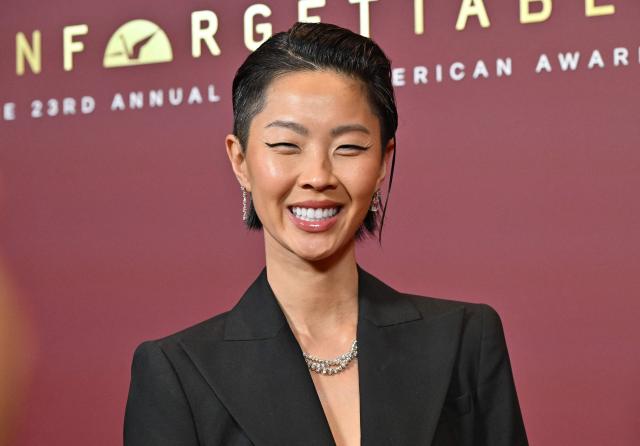 US chef Kristen Kish attends the 2026 Unforgettable Awards at the Fairmont Century Plaza Hotel in Los Angeles, on March 7, 2026. (Photo by LISA O'CONNOR / AFP)