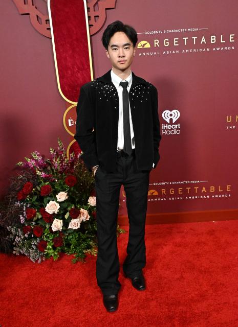 Actor Lawrence Shou attends the 2026 Unforgettable Awards at the Fairmont Century Plaza Hotel in Los Angeles, on March 7, 2026. (Photo by LISA O'CONNOR / AFP)