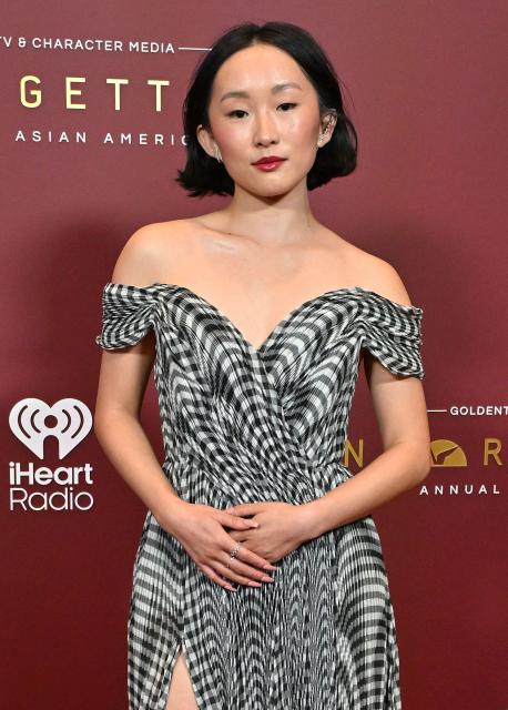 US actress Ji-young Yoo attends the 2026 Unforgettable Awards at the Fairmont Century Plaza Hotel in Los Angeles, on March 7, 2026. (Photo by LISA O'CONNOR / AFP)