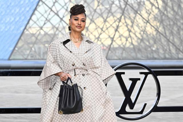 US film director Ava Duvernay poses during a photocall prior to attend the Louis Vuitton Women's Ready to Wear Fall/Winter 2026-2027 collection fashion show as part of the Paris Women Fashion Week, in Paris, on March 10, 2026. (Photo by JULIEN DE ROSA / AFP)