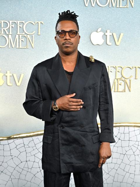 US actor Leslie Odom, Jr. attends the world premiere of Apple TV original series "Imperfect Woman" at the Academy Museum of Motion Pictures in Los Angeles on March 10, 2026. (Photo by LISA O'CONNOR / AFP)
