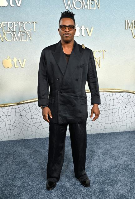 US actor Leslie Odom, Jr. attends the world premiere of Apple TV original series "Imperfect Woman" at the Academy Museum of Motion Pictures in Los Angeles on March 10, 2026. (Photo by LISA O'CONNOR / AFP)