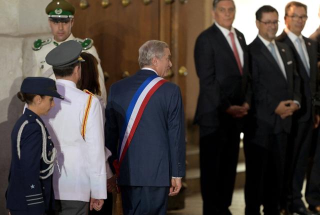 Chile's new President Jose Antonio Kast arrives at La Moneda palace after his inauguration in Santiago on March 11, 2026. Chile's most right-wing president in over three decades, Jose Antonio Kast, takes office on March 11, 2026, on a promise to tackle surging rates of violent crime and carry out mass migrant deportations. (Photo by Rodrigo ARANGUA / AFP)