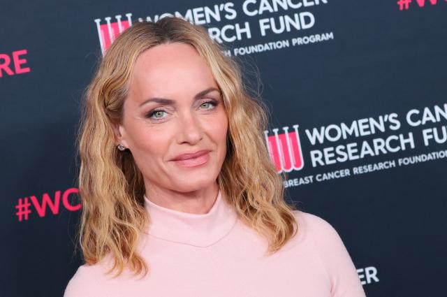 US model Amber Valletta attends "An Unforgettable Evening" gala at the Beverly Wilshire Hotel in Beverly Hills, California on March 11, 2026. (Photo by Jean Baptiste Lacroix / AFP)