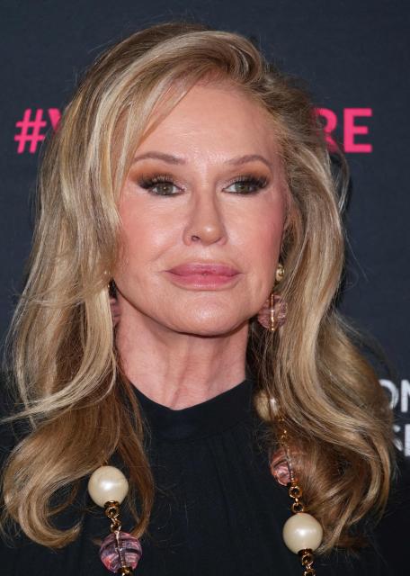 US socialite Kathy Hilton attends "An Unforgettable Evening" gala at the Beverly Wilshire Hotel in Beverly Hills, California on March 11, 2026. (Photo by Jean-Baptiste LACROIX / AFP)