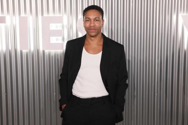 US actor Aaron Moten attends Vanity Fair's "The 2026 Vanities Party: A Night for Young Hollywood" at Bar Marmont in Los Angeles on March 11, 2026. (Photo by Etienne Laurent / AFP)