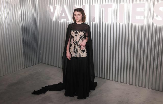 US actress Raegan Revord attends Vanity Fair's "The 2026 Vanities Party: A Night for Young Hollywood" at Bar Marmont in Los Angeles on March 11, 2026. (Photo by Etienne Laurent / AFP)