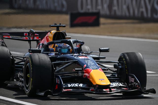 Red Bull Racing's Dutch driver Max Verstappen drives during the first practice session of the Formula One Chinese Grand Prix at the Shanghai International Circuit in Shanghai on March 13, 2026. (Photo by Greg Baker / AFP)