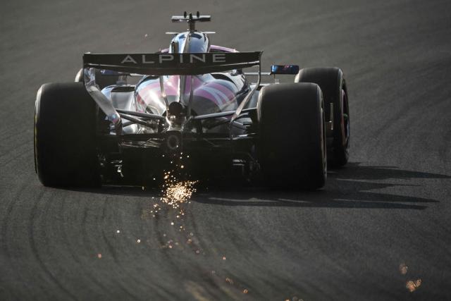 Alpine's French driver Pierre Gasly drives during the sprint qualifying session ahead of the Formula One Chinese Grand Prix at the Shanghai International Circuit in Shanghai on March 13, 2026. (Photo by Hector RETAMAL / AFP)