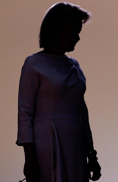 Queen Mathilde of Belgium visits the "Bellezza e Bruttezza" exhibition at the Centre for Fine Arts (Bozar) in Brussels, on March 13, 2026. (Photo by BENOIT DOPPAGNE / Belga / AFP) / Belgium OUT