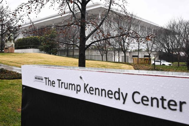 (FILES) A general view shows the Kennedy Center in Washington, DC on January 10, 2026. US President Donald Trump announced on March 13, 2026 the replacement of the head of the Kennedy Center, the storied Washington arts venue he renamed after himself then closed for two years for refurbishment. Richard Grenell, whom Trump appointed last year to rid the center of what the Republican called "woke" ideology, will be replaced by Matt Floca, the president said on his Truth Social platform. (Photo by Mandel NGAN / AFP)